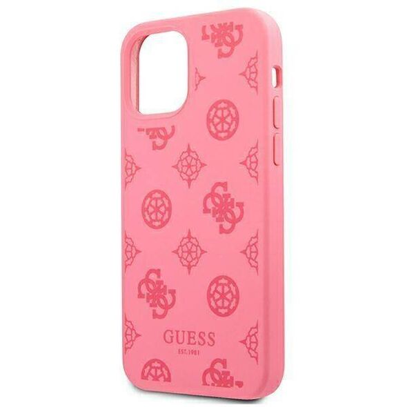 Original Case IPHONE 12 PRO MAX Guess Hard Case Peony Collection (GUHCP12LLSPEFU) pink 3666339003982