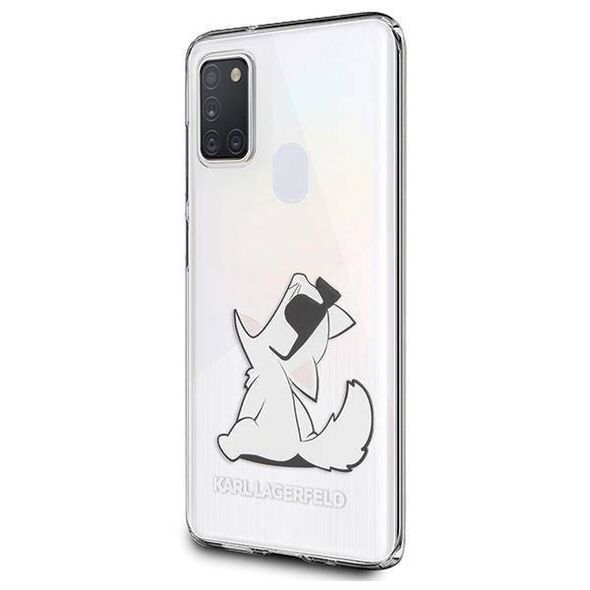 Original Case SAMSUNG GALAXY M21 Karl Lagerfeld Hardcase Choupette Fun (KLHCM21CFNRC) transparent 3700740478912