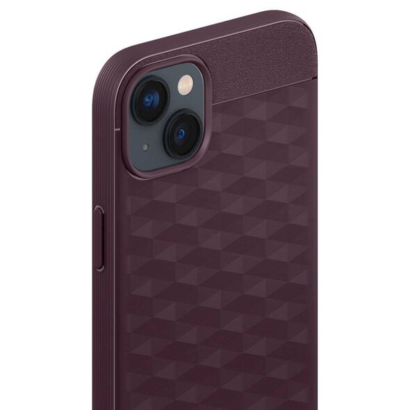 Case IPHONE 14 PLUS Caselogy Parallax Mag MagSafe burgundy 810083831619