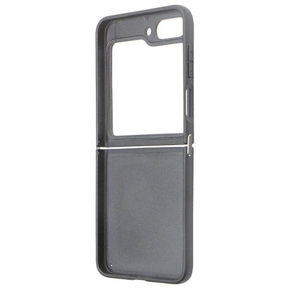 Original Case SAMSUNG GALAXY Z FLIP 5 Guess Hardcase Leather 4G Diamond Triangle (GUHCZF5P4TDPK) black 3666339173890