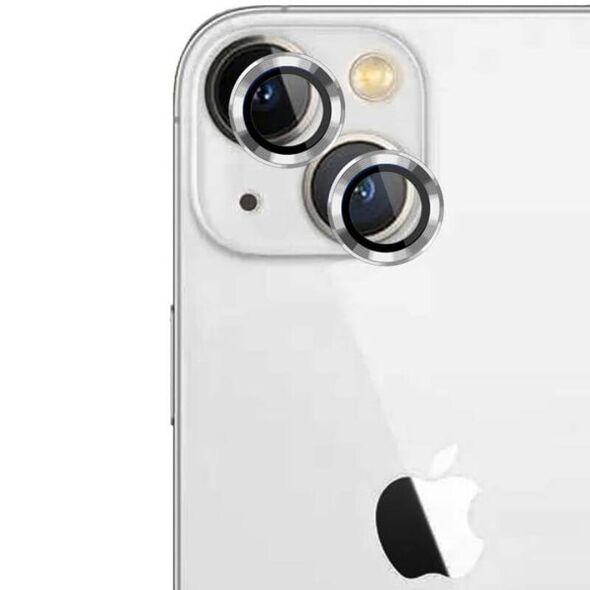 Tempered Glass for Camera APPLE IPHONE 15 3MK Lens Protection Pro silver 5903108528627