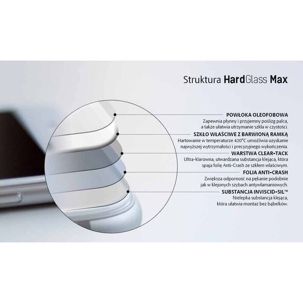 Tempered Glass 5D SAMSUNG GALAXY S24 3mk Hard Glass Max black 5903108547147