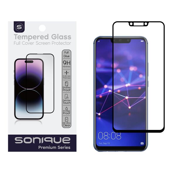 Hardy Glass Sonique Premium Series HD Full Cover 9H Huawei Mate 20 Lite Μαύρο 5210312027151