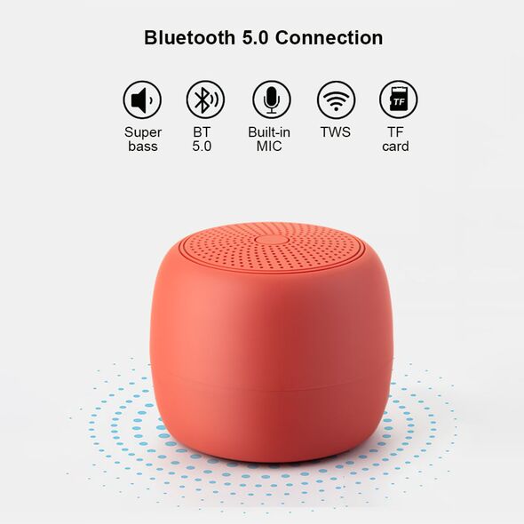 Ηχείο Bluetooth Sonique Mini TWS Active Beat Κόκκινο 5210312027717