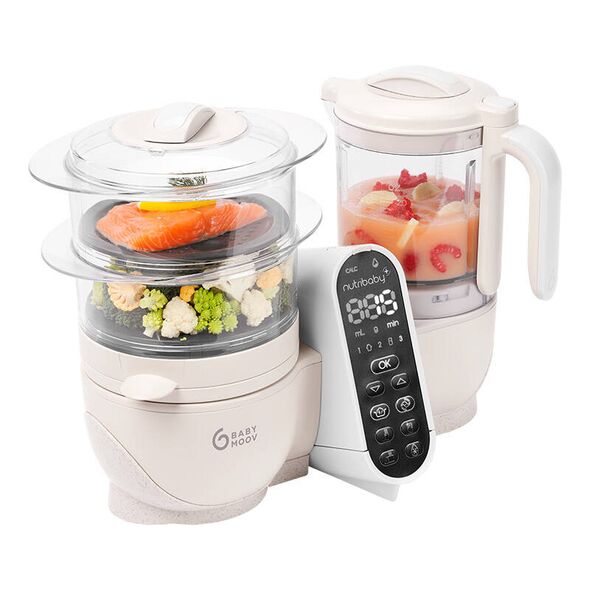 Babymoov Multi-purpose food processor Babymoov Nutribaby(+) 6-in-1 (beige) 068299  A001135 έως και 12 άτοκες δόσεις 3661276179820