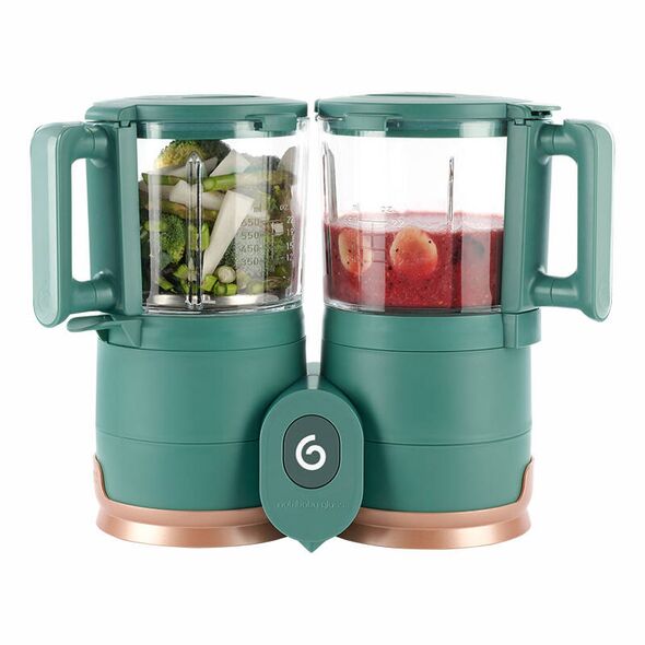 Babymoov Multi-purpose food processor Babymoov Nutribaby Glass 4-in-1 (green) 068300  A001132 έως και 12 άτοκες δόσεις 3661276171039