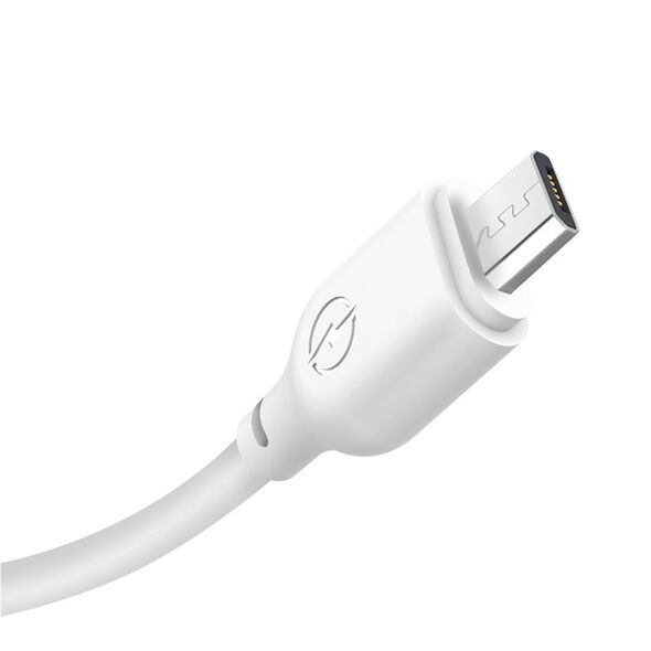 XO cable NB103 3in1 USB - Lightning + USB-C + microUSB 1,0 m 2,1A white 6920680862696