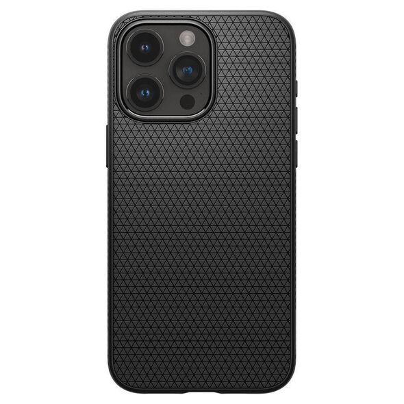 Case APPLE IPHONE 15 PRO Spigen Liquid Air Matte black 8809896750356