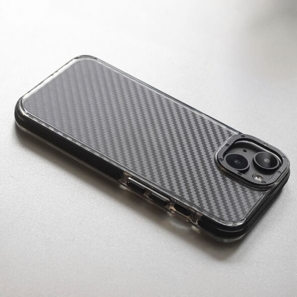 Acrylic Carbon case for iPhone 15 Pro Max 6,7&quot; czarna 5907457763456