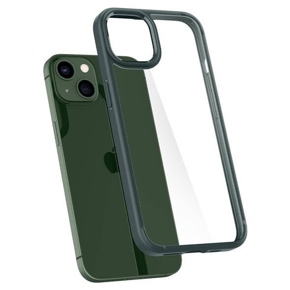 Case IPHONE 13 Spigen Ultra Hybrid Crystal Midnight Green 8809811861129