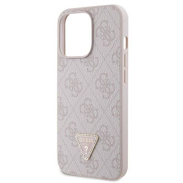 Original Case IPHONE 13 PRO MAX Guess Hardcase Crossbody 4G Metal Logo (GUHCP13XP4TDSCPP) pink 3666339147174