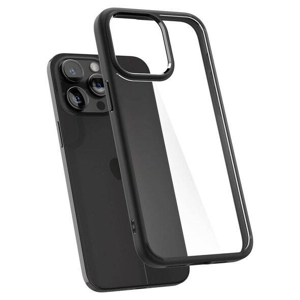 Case APPLE IPHONE 15 PRO MAX Spigen Ultra Hybrid Matte black 8809896749190