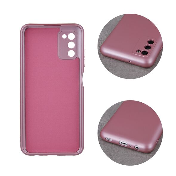 Metallic case for Samsung Galaxy A15 4G / A15 5G pink 5907457732445