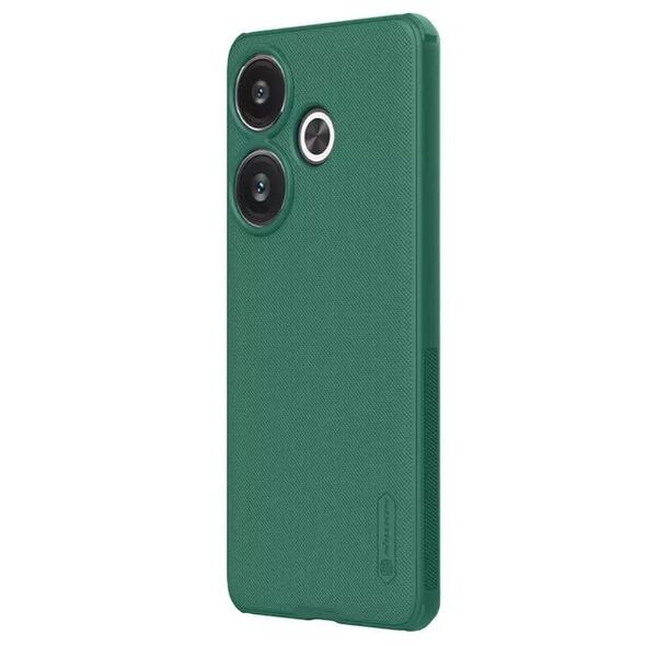 Nillkin Case for Xiaomi Poco F6 - Nillkin Super Frosted Shield Pro - Deep Green 6902048281158 έως 12 άτοκες Δόσεις