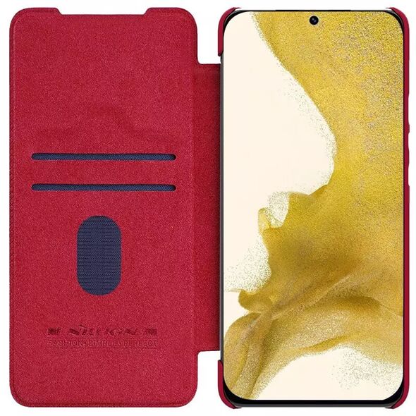 Nillkin Nillkin - Qin Leather PRO Case - Samsung Galaxy S23 Plus - Red 6902048258532 έως 12 άτοκες Δόσεις