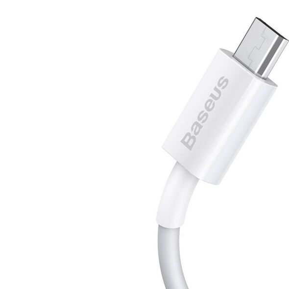 Baseus Superior Series Cable USB to micro USB, 2A, 1m (white) 6953156208490