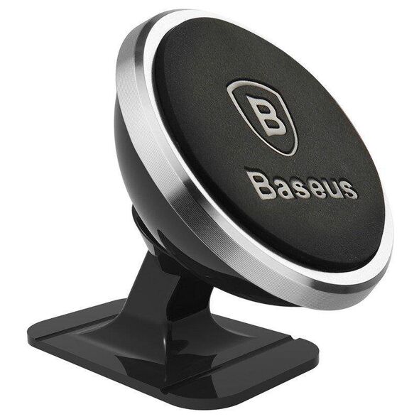 Baseus Magnetic car holder for smartphone (silver) 6932172627058