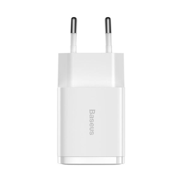 Baseus wall charger Compact 2 x USB white 10,5w 6932172606916