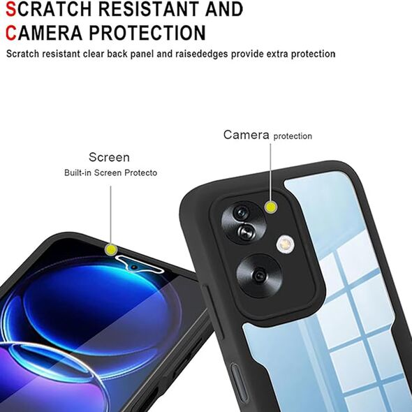 Techsuit Pouch for Oppo A79 5G / OnePlus Nord N30 SE + Cover - Techsuit ColorVerse 360 Series - Black 5949419151567 έως 12 άτοκες Δόσεις