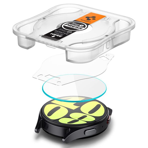 Spigen Case for Samsung Galaxy Watch7 44mm (set 2) - Spigen Glas.TR EZ FIT - Clear 8809971233552 έως 12 άτοκες Δόσεις