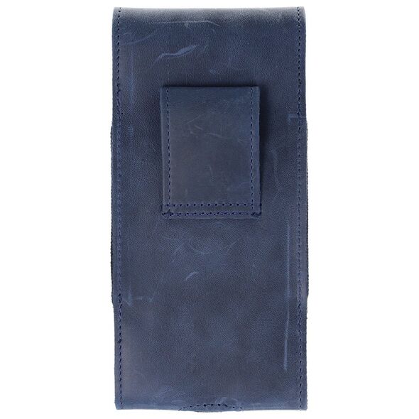 Leather Vertical Holster SAMSUNG GALAXY S23+ / S23 ULTRA / S20 ULTRA / OPPO A98 5G / REDMI 12 for Belt Nexeri 3D Crazy XXL navy blue 5904161113614