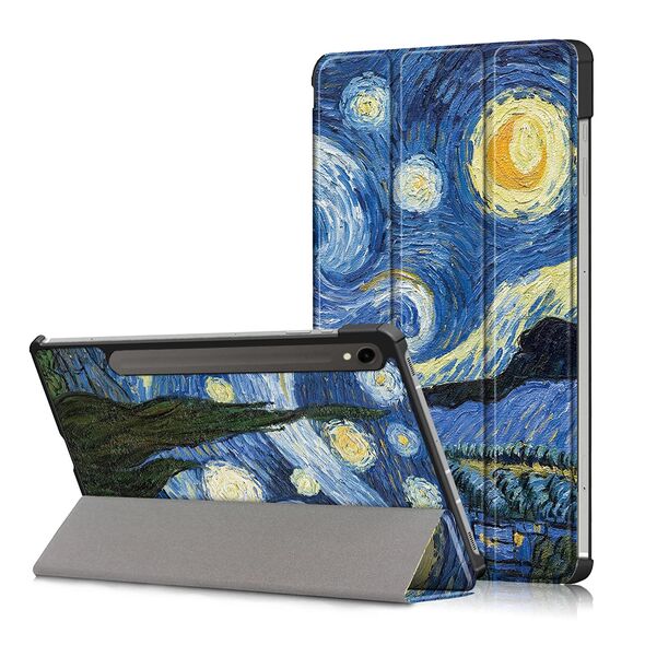 Techsuit Case for Samsung Galaxy Tab S9 / S9 FE - Techsuit FoldPro - Starry Night 5949419076921 έως 12 άτοκες Δόσεις