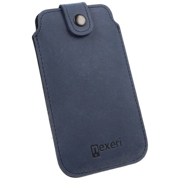 Sleeve Phone Case SAMSUNG GALAXY S24 ULTRA / A15 4G/5G / A25 5G Nexeri Leather Pocket XXL+ navy blue 5904161148852