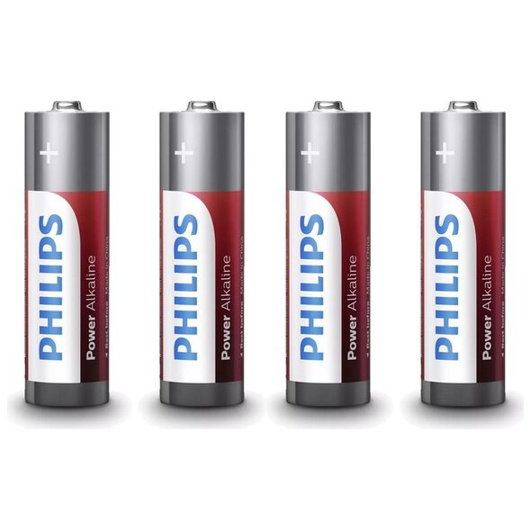 Battery PHILIPS AA 4pcs Power Alkaline 8712581657598