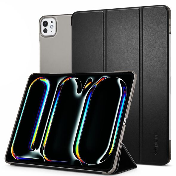 Spigen Case for iPad Pro 11 (2024) - Spigen Smart Fold - Black 8809896753494 έως 12 άτοκες Δόσεις