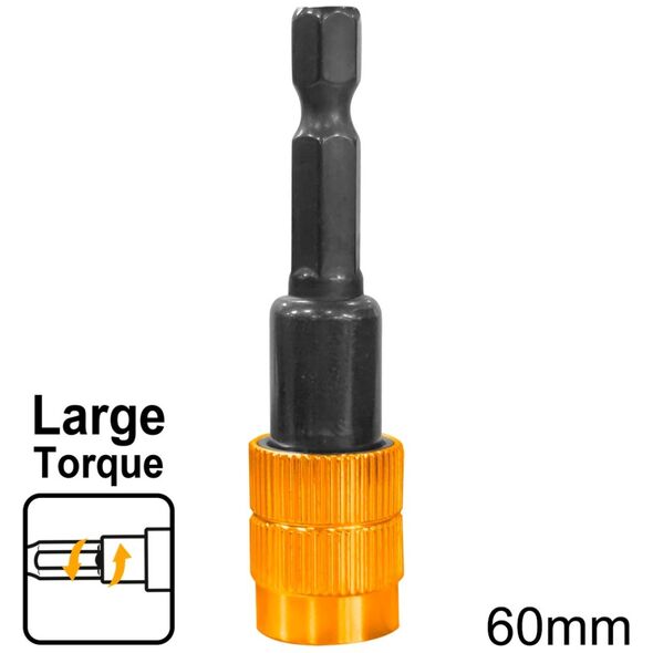 Ingco Αυτόματος Μαγνητικός Αντάπτορας 1/4" Abh40606 6941640196248 έως 12 Άτοκες Δόσεις