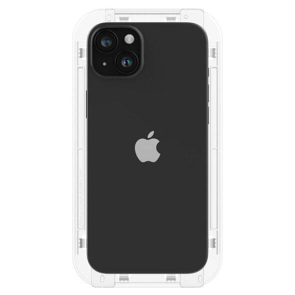 Spigen Folie pentru iPhone 15 - Spigen Glas.tR EZ FIT - Black 8809896752299 έως 12 άτοκες Δόσεις