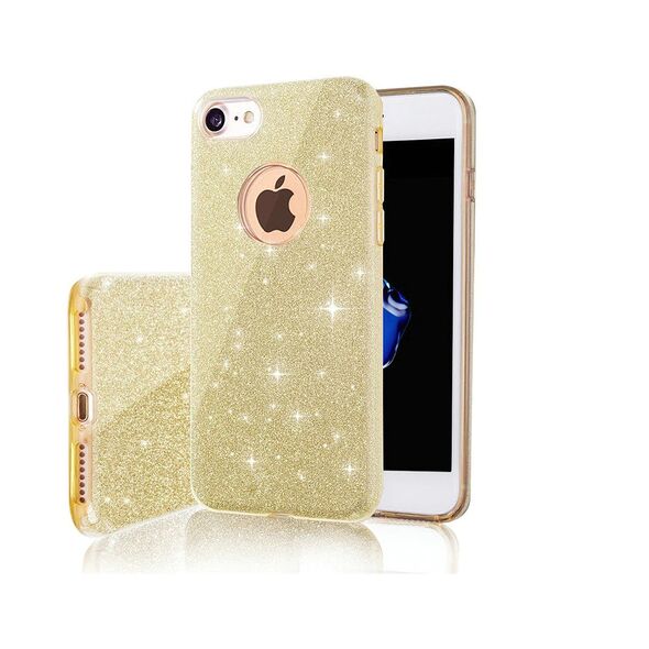 Glitter 3in1 case for Samsung Galaxy A10 gold 5900495749130