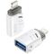 XO adapter NB256A OTG USB - Lightning white 6920680851850