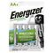 Energizer Extreme Επαναφορτιζόμενες Μπαταρίες AA Ni-MH 2300mAh 1.2V 4τμχ (4609612) (ENE4609612) έως 12 άτοκες Δόσεις