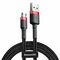 Baseus Baseus Cafule Micro USB cable 2.4A 1m (Red+ Black) 016541  CAMKLF-B91 έως και 12 άτοκες δόσεις 6953156280342