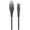 Forever Shark cable USB - microUSB 1,0 m 2A black