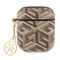 Guess case for AirPods 1 / 2 GUA2PGCE4CW brown Gcube Classic Gold Logo W/Charm 3666339171155