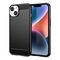 Carbon Case for iPhone 14 Plus flexible gel back cover black