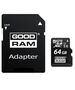 41/5000 64GB CL10 GOODRAM memory card + Adapter 5908267930151