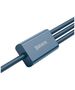 Baseus Baseus - Data Cable Superior Series (CAMLTYS-03) - USB to Type-C, Micro-USB, Lightning, Fast Charging 3.5A, 1.5m - Blue 6953156205543 έως 12 άτοκες Δόσεις