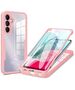 Techsuit Case for Samsung Galaxy Galaxy A14 4G / A14 5G + Pouch - Techsuit ColorVerse 360 Series - Pink 5949419152038 έως 12 άτοκες Δόσεις