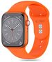 Strap for APPLE WATCH 4 / 5 / 6 / 7 / 8 / 9 / SE / ULTRA 1 / 2 (42 / 44 / 45 / 49 MM) Tech-Protect Silicone Bright orange 5906302304516