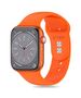 Strap for APPLE WATCH 3 / 4 / 5 / 6 / 7 / 8 / 9 / SE (38 / 40 / 41 MM) Tech-Protect Silicone Bright orange 5906302310197