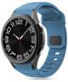 Strap for SAMSUNG GALAXY WATCH 4 / 5 / 5 PRO / 6 / 7 / FE Tech-Protect Silicone Montego blue 5906302313624