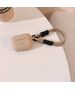 Case for APPLE AIRPODS PRO 1 / 2 Tech-Protect Silicone Rope Cafe Latte creamy 5906302313235