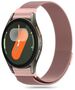 Strap for SAMSUNG GALAXY WATCH 4 / 5 / 5 PRO / 6 / 7 / FE Tech-Protect Milaneseband gold & pink 5906302313792