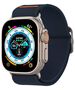 Strap for APPLE WATCH 4 / 5 / 6 / 7 / 8 / SE / ULTRA (42 / 44 / 45 / 49 MM) Spigen Fit Lite Ultra navy blue 8809896743372