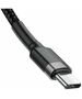 Baseus Baseus - Data Cable Cafule (CATKLF-HG1) - Type-C to Type-C, 60W Flash Charging, 20V, 3A, 2m - Gray / Black 6953156285231 έως 12 άτοκες Δόσεις