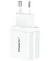 USAMS Usams - Wall Charger T24 (US-CC090) - Dual USB, 2.1A - White 6958444982588 έως 12 άτοκες Δόσεις