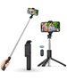 Techsuit Selfie Stick Stabil Bluetooth, 101cm - Techsuit Remote and Tripod Mount (Q01) - Black 5949419030589 έως 12 άτοκες Δόσεις